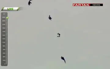 سقوط آزاد از ارتفاع ۸ کیلومتری آن هم بدون چتر  و رکوردی عجیب + فیلم