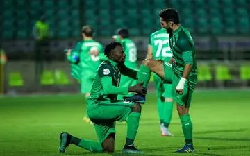 مهاجم ذوب آهن بازی مقابل النصر را از دست داد