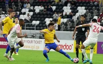 مهاجم اسپانیایی الغرافه مصدوم شد؟

