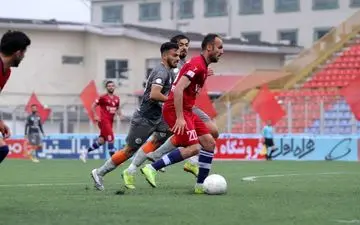 جدایی طلب نساجی در یک‌قدمی گل ماند +عکس