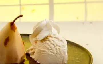 روش تهیه بستنی گلابی خوشمزه و مغذی