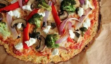 پیتزا سبزیجات |خیلی برای بچه ها جذابه!