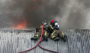 آتش‌سوزی انبار کالاهای بازرگانی در قشم مهار شد