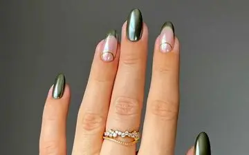 کروم سبز، رنگی خاص برای مانیکور! 15 مدل شیک و خیره‌کننده