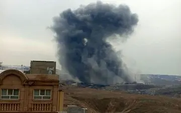 وقوع چند انفجار در محوطه فرماندهی انتظامی آذربایجان‌شرقی