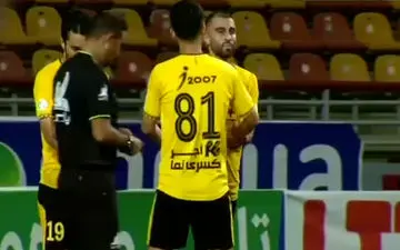 گل اول سپاهان به استقلال ملاثانی | فیلم