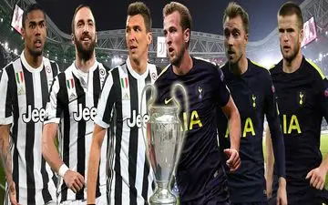 ترکیب یوونتوس برای دیدار با تاتنهام مشخص شد 