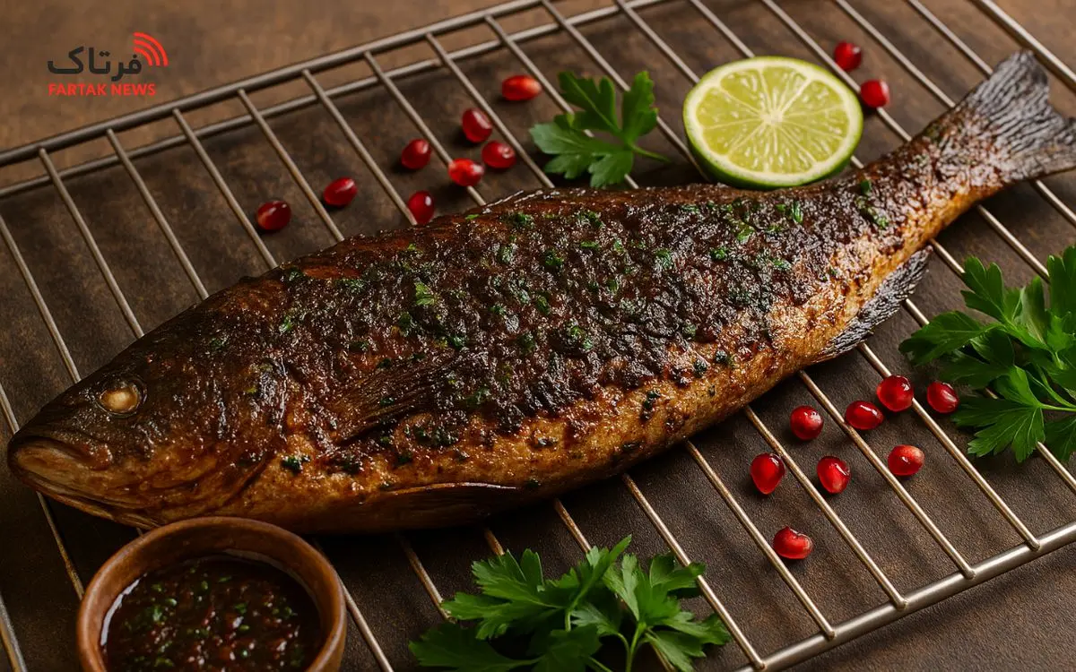 طرز تهیه ماهی کبابی شمالی؛ تجربه‌ای از طعم جنگل و دریا