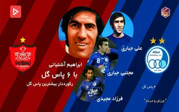 اعداد و ارقام خاص در دربی تهران + فیلم