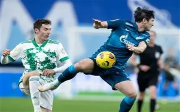 انتخاب سردار آزمون بعنوان بهترین بازیکن زنیت