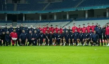 آخرین تمرین تیم ملی فوتبال ایران قبل از تقابل با روسیه با حضور پر تعداد خبرنگاران