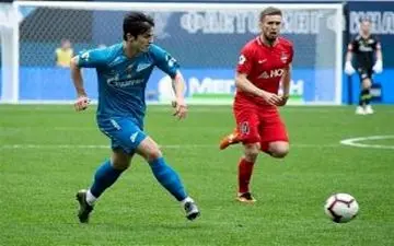 پیروزی زنیت با گل سردار آزمون 