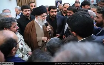 دیدار مسئولان سازمان پدافند غیر عامل با رهبر انقلاب