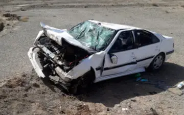 دو سانحه رانندگی در محور دهشیر–تفت؛ یک کشته و ۹ زخمی