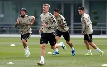 اسامی بازیکنان رئال برای ال کلاسیکو