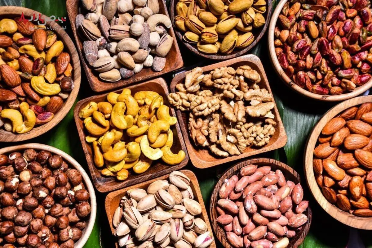 قیمت آجیل و خشکبار امروز 25 مرداد 1404؛ نرخ جدید پسته، بادام و خشکبار در بازار
