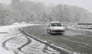  برف در جاده‌های ۵ استان در سومین روز اردیبهشت