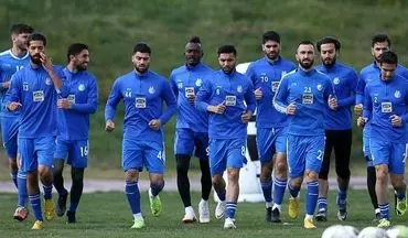 دوشنبه 26 فروردین/گزارش تمرین آبی های پایتخت