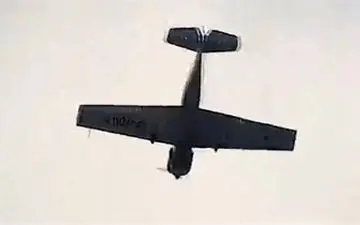 فیلم لحظه سقوط هواپیما در دریاچه