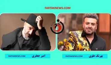 استوری جالب بهرنگ علوی برای امیر جعفری؛ دوستی عمیق دو بازیگر