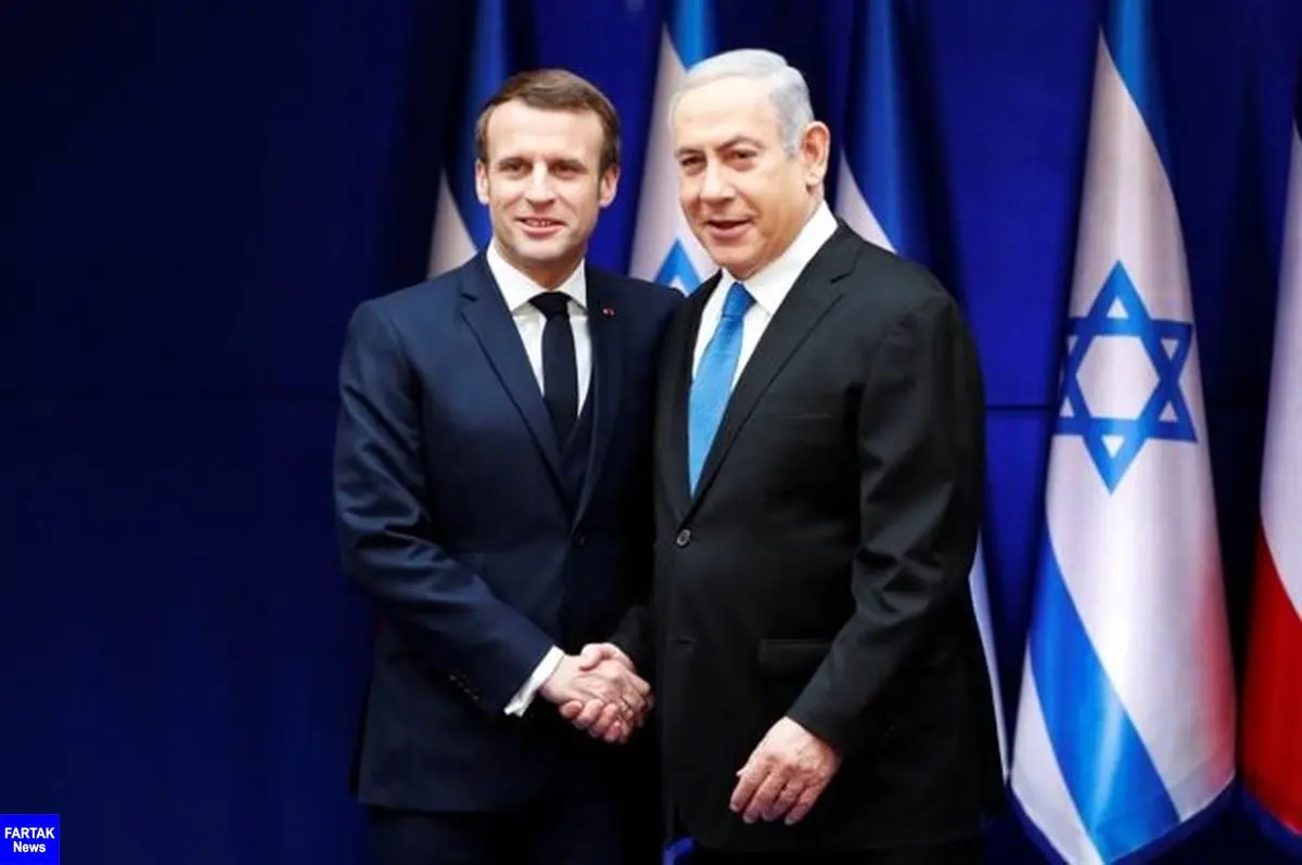 درخواست نتانیاهو از رئیس‌جمهور فرانسه برای تحریم ایران
