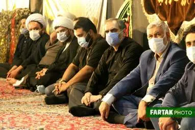 مراسم درگذشت والده مکرمه حجت‌الاسلام  رئیس سازمان گسترش اقتصاد مقاومتی 