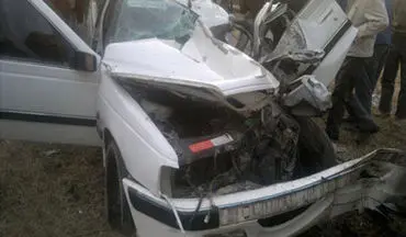 تصادف پژو ۴۰۵ در محور شوش–اهواز: پنج مصدوم در حادثه برخورد با گاردریل