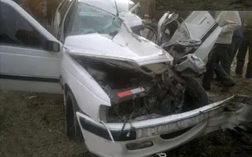 تصادف پژو ۴۰۵ در محور شوش–اهواز: پنج مصدوم در حادثه برخورد با گاردریل