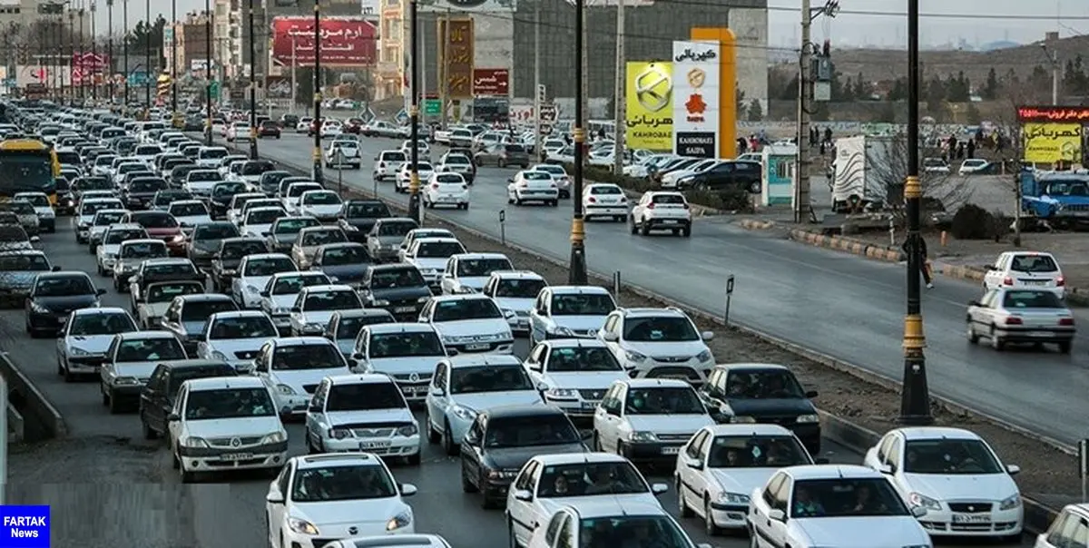 ثبت ۲۸۵ هزار تردد در مسیر آزادراهی بین کرج و تهران/۹ جاده مسدود است