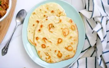 نان بدون فر و مایه خمیر: پخت نان خوشمزه در 10 دقیقه! | فیلم