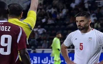 اخراج میلاد محمدی مقابل قطر + ویدئو