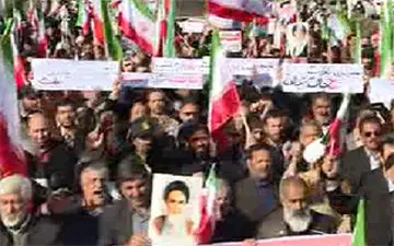 خروش مردم انقلابی پردیس + فیلم