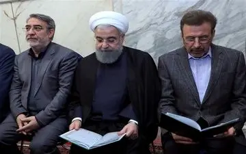  روحانی در مراسم بزرگداشت دریانوردان " سانچی" حاضر شد 