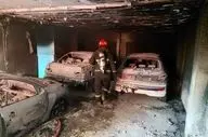 نجات ۲۰ شهروند از دل آتش در همدان؛ آتش‌سوزی مجتمع ۲۱ واحدی مهار شد
