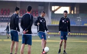 گزارش تمرین پرسپولیس| حضور مدیران باشگاه در ورزشگاه کاظمی