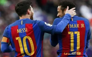 مسی و نیمار در جمع گران‌ترین بازیکنان خارج از ۵ لیگ برتر جهان 