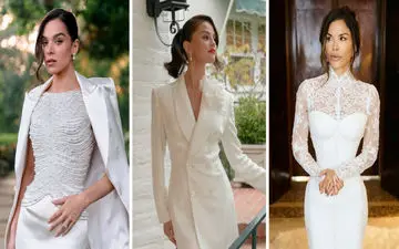 خیره کننده‌ترین لباس عروس‌های سلبریتی‌ها در سال ۲۰۲۵