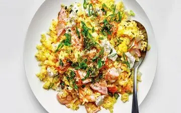 آموزش قدم به قدم پخت ته چین میگو برای 4 نفر + جزئیات