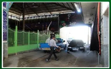 ضدعفونی کرونایی روزانه هیئت های مذهبی و تکایای شهر سمنان