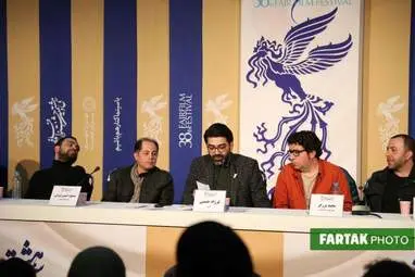 گزارش تصویری از کنفرانس خبری فیلم " ابر بارانش گرفت "