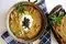 طرز تهیه آش سبزی خوزستانی با حبوبات تازه