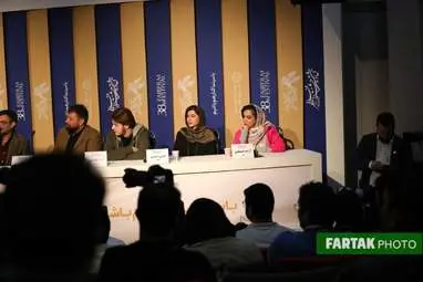 گزارش تصویری از کنفرانس خبری فیلم " ابر بارانش گرفت "