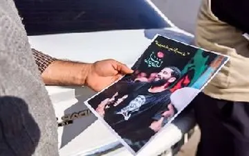 شهیدی که حسینی خواند و حسینی رفت +فیلم 