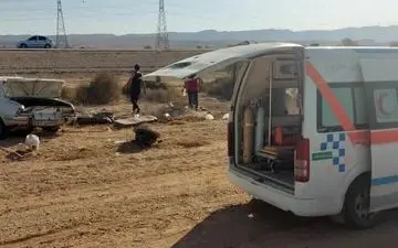 حادثه جاده‌ای در بوشهر؛ ۴ نفر راهی بیمارستان شدند