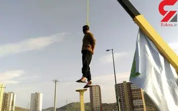 فیلم لحظه اعدام قاتل اراکی در محل حادثه+ عکس 