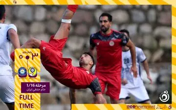 خلاصه بازی شهرداری نوشهر 3 - شهرداری آستارا 0 + ویدئو