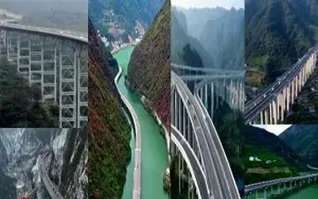 اتوبانی زیبا از چین تا پاکستان + فیلم