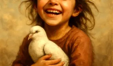 واکنش احساسی دختربچه غزه‌ای به خبر آتش‌بس؛ اشک‌هایی از امید