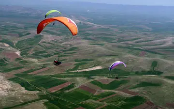مسابقات کشوری پاراگلایدر در کرمانشاه برگزار می‌شود