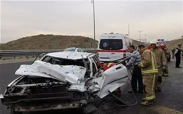 ۵ کشته و مصدوم در محور قدیم ساوه به همدان